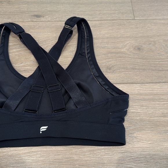 FABLETICS Black Belle High-Impact Sports Bra Active Workout Gym Yoga Size Small - Picture 7 of 13